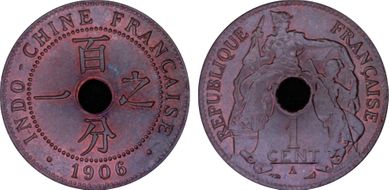 1906-A 1C Lec-60 MS65BN