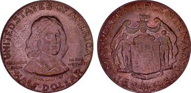 1934 50C Maryland MS66