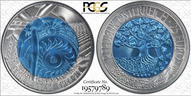 2010 € 25 Renewable Energy MS69