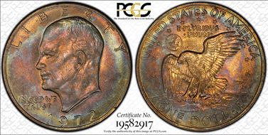 1972 $1 Type 1 MS63