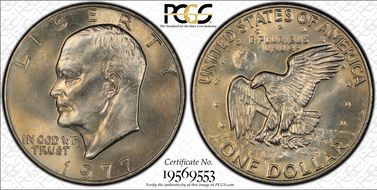 1977 $1 MS67