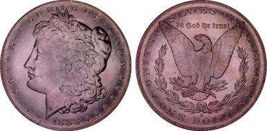 1883-O $1 MS65