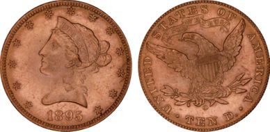 1895-O $10 MS62