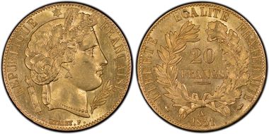 1851-A 20 Fr Gad-1059 F-529 MS64