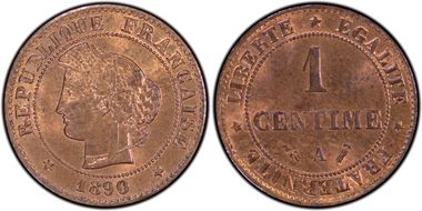 1890-A 1C Gad-88 F-104 MS66RB