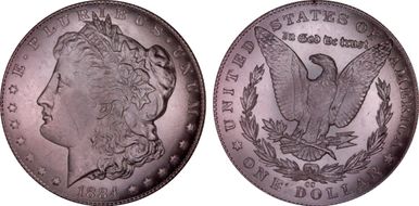 1884-CC $1 MS62