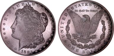1885-CC $1 MS64DMPL