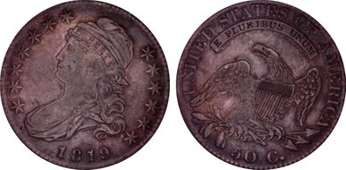1819 50C AU53