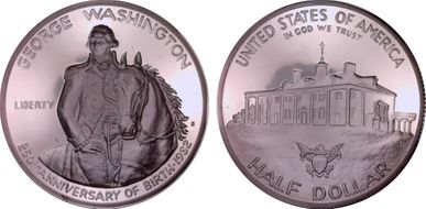 1982-S 50C Washington PR68DCAM