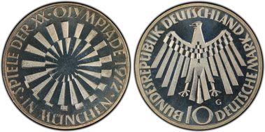 1972-G 10 Mk IN MUNCHEN PR67DCAM
