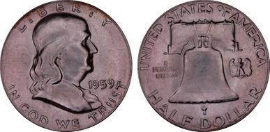 1959 50C "Bugs Bunny" FS-401 MS64FBL