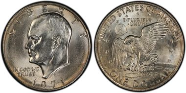 1971-D $1 MS65