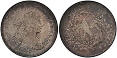 1798 $1 BB-81, 15 Stars VF20