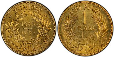 AH1364-1945 P1 Fr Lec-242 Piefort Essai SP66