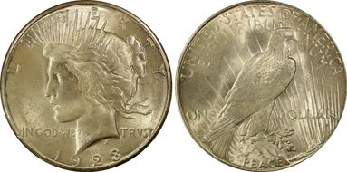 1923-S $1 MS64