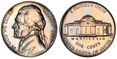 1953 5C Re-Engraved Obv Design FS-401 PR65