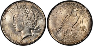1927 $1 MS63