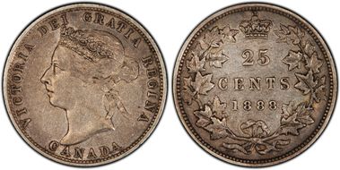 1888 25C Narrow 8 XF45