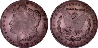 1896-O $1 XF45