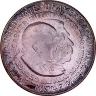 1954 50C Washington-Carver MS66+