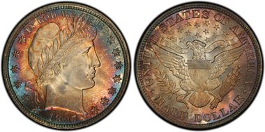 1897 50C MS66+
