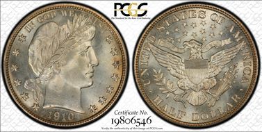 1910-S 50C MS67+