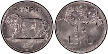 1927-R 1/4 Lku KM-3 MS65