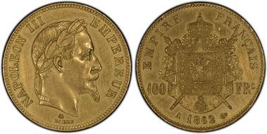 1862-A 100 Fr Gad-1136 F-551 N1