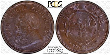 1898 1D KM-2 MS62BN