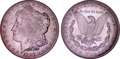 1881-S $1 MS66