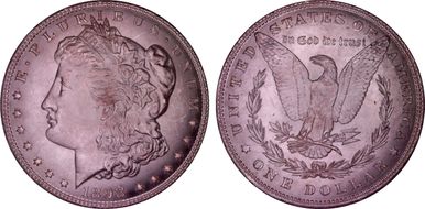 1898 $1 MS66+