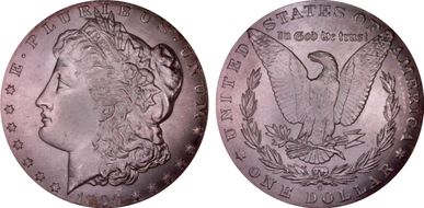 1899-S $1 MS65