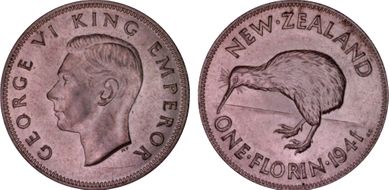1941 Florin KM-10.1  Ag AU55
