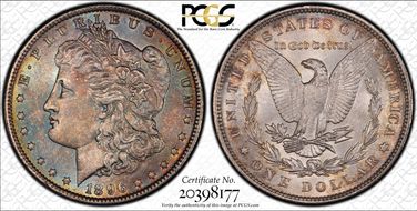 1896 $1 MS64