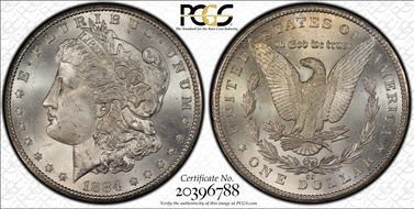 1884-CC $1 MS65