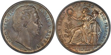 1871 Thaler KM-889 Victory MS63