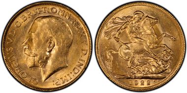 1922-P Sov S-4001 MS63