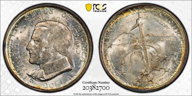 1936 50C Cleveland MS65