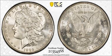 1902-O $1 MS65