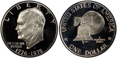 1976-S $1 Clad Type 2 PR68DCAM