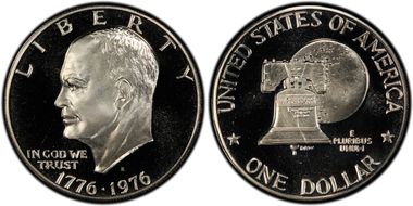 1976-S $1 Clad Type 2 PR69DCAM