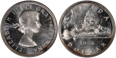1954 S$1 MS63
