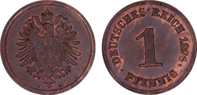 1876-A Pfg MS64BN