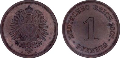1887-A Pfg MS64BN
