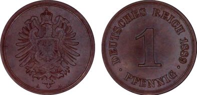 1889-A Pfg MS63BN