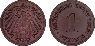 1892-E Pfg MS64BN