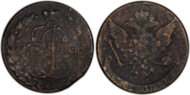 1764 EM 5 Kop Bit-Ф1286 Sweden N1BN