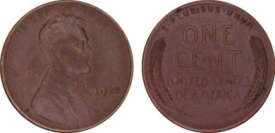 1922 No D 1C Strong Reverse AU53BN