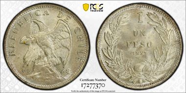 1927-So Peso MS65