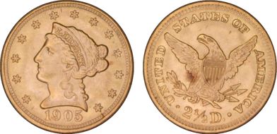 1905 $2.50 MS65